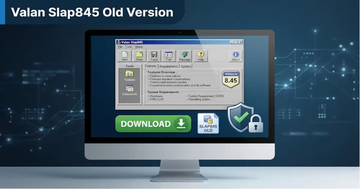 Valan SLAP845 Old Version: A Complete Guide to Safe Download and Use